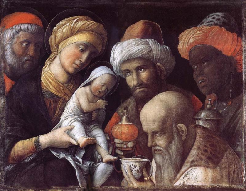 Andrea Mantegna The adoration of the Konige Sweden oil painting art